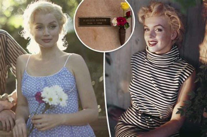 Before Filming “Blonde,” Ana De Armas Asked Marilyn Monroe’s Approval By Leaving A Letter On Her Grave