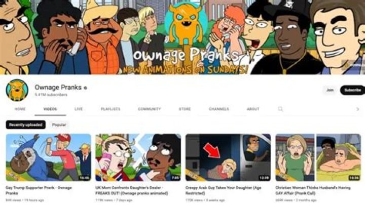 Ownage Pranks Youtuber overview