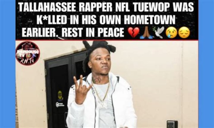 Rapper NFL TueWop reportedly dead after fatal shooting in Florida